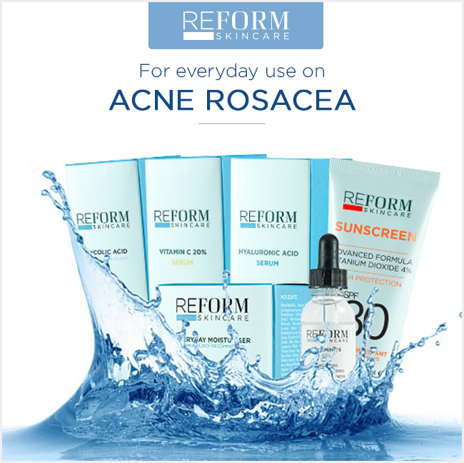 reform skincare acne rosacea