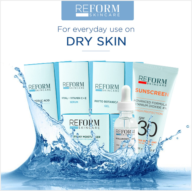 reform skincare dry skin